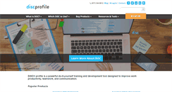Desktop Screenshot of discprofile.com